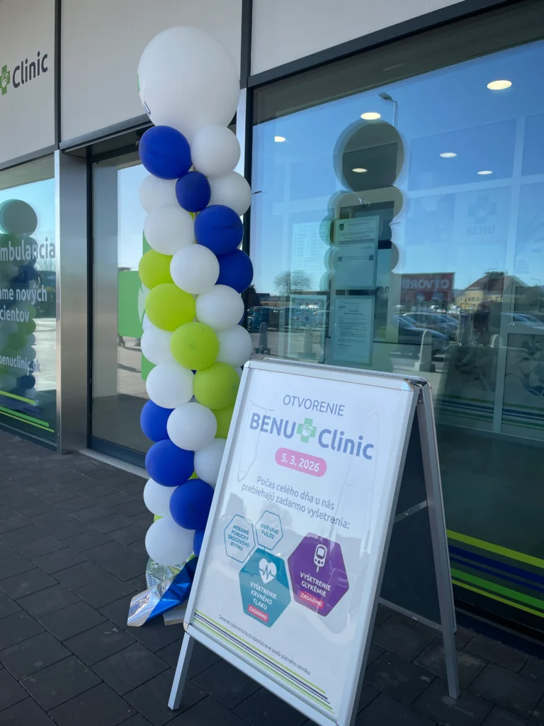 Fotografia zo slávnostného otvorenia BENU Clinic.